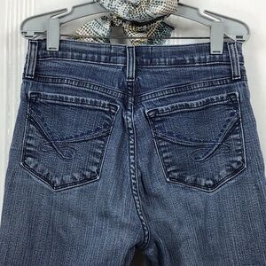 ⚜️ NYDJ ‘Marilyn’ Lift Tuck Straight Leg High Rise Denim Sz 4 Blue Jeans